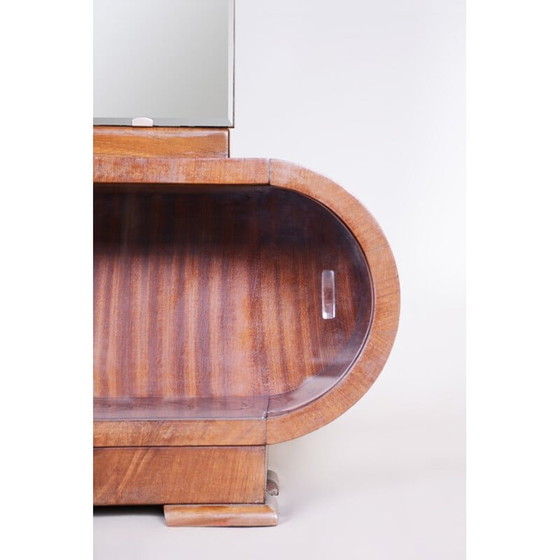 Image 1 of Tocador Art Déco de nogal marrón, 1920