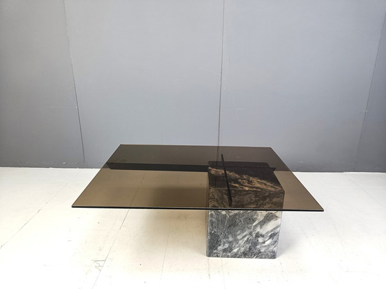 Image 1 of Marble Coffee Table By Artedi, 1980S