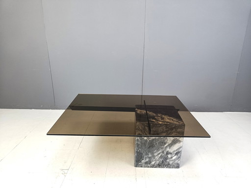 Table basse en marbre d'Artedi, 1980S