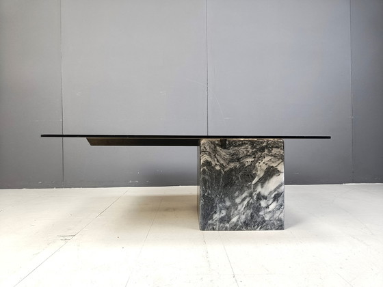 Image 1 of Marble Coffee Table By Artedi, 1980S