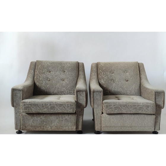 Image 1 of Pair of vintage armchairs for Up Závody, Czechoslovakia 1988