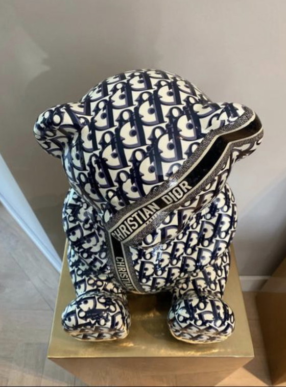 Image 1 of Cobra Art Dior Bear ours en peluche