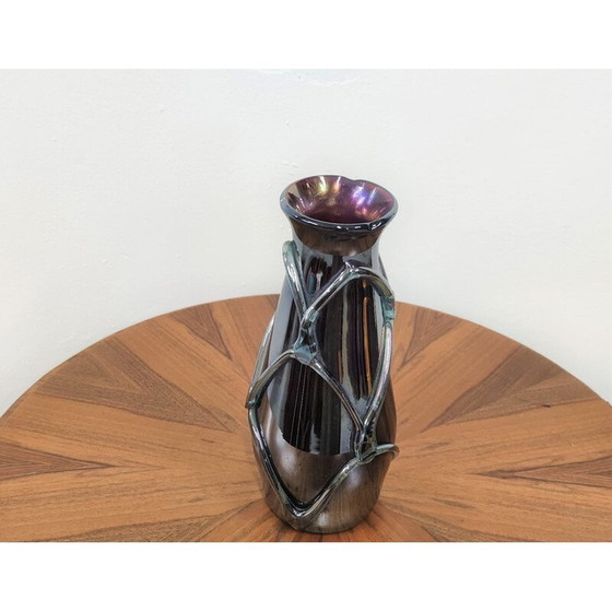 Image 1 of Vintage Openwork vase, Czechoslovakia