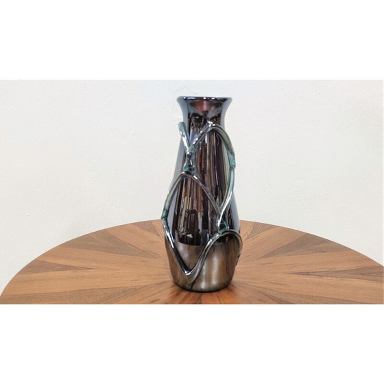 Image 1 of Vintage Openwork vase, Czechoslovakia