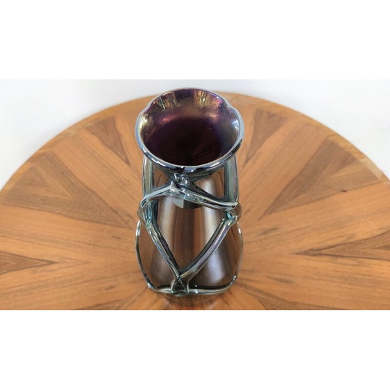 Image 1 of Vintage Openwork vase, Czechoslovakia