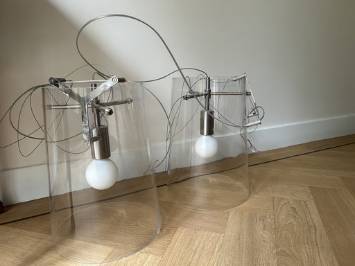 2 X Pradina Lamps Model Sera Year 2000