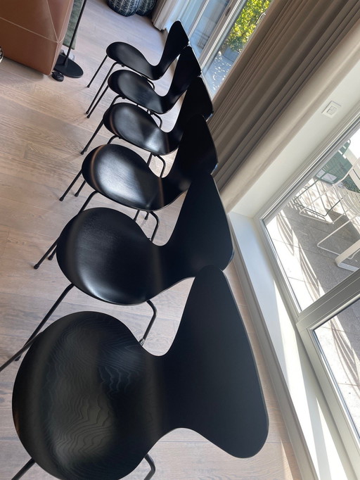 6x Fritz Hansen - Butterfly Chairs