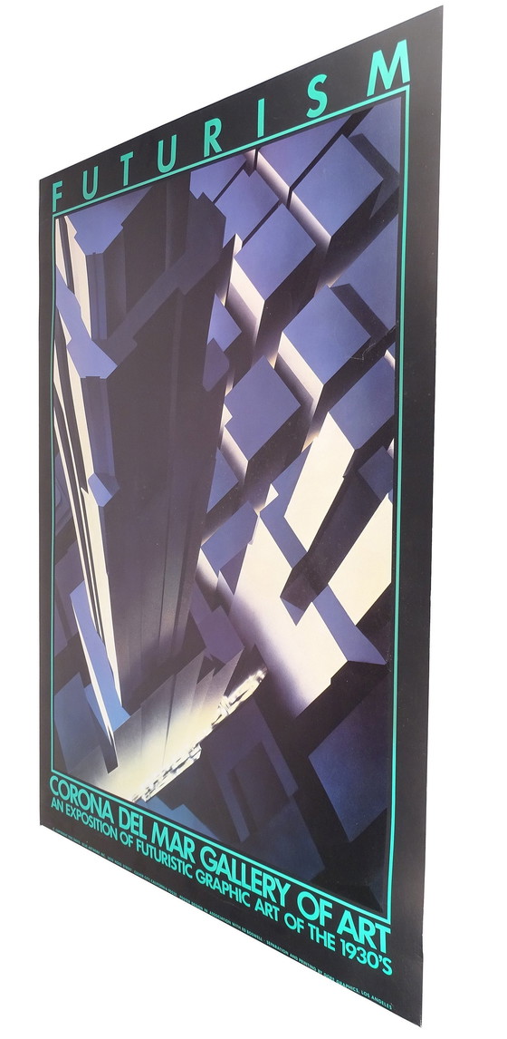 Image 1 of Large Art Deco Architecture Skyscraper Poster