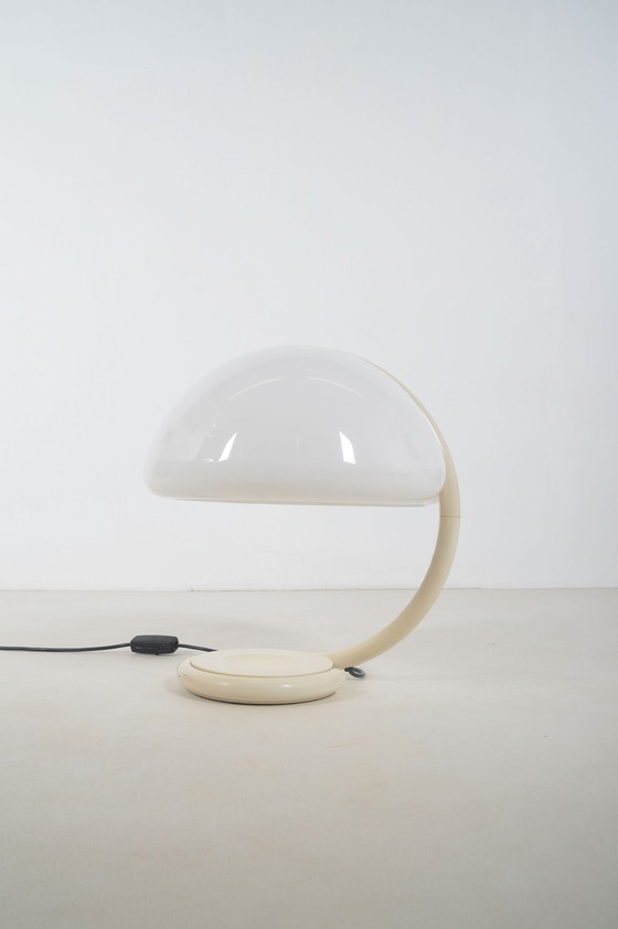 Image 1 of Serpente Table Lamp Designed By Elio Martinelli For Martinelli Luce, 1960s