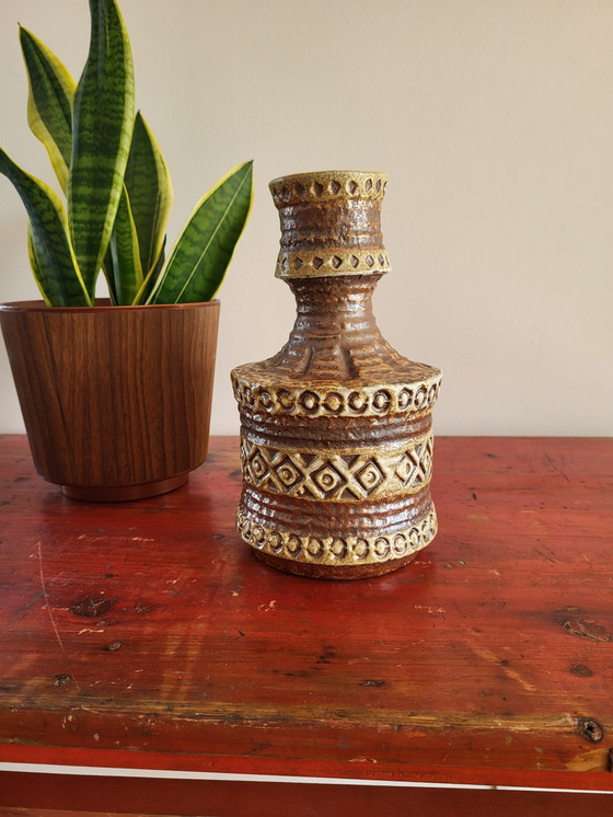 Image 1 of Vaso vintage in ceramica Fat Lava, Spara, modello 558-25, Germania, anni '70