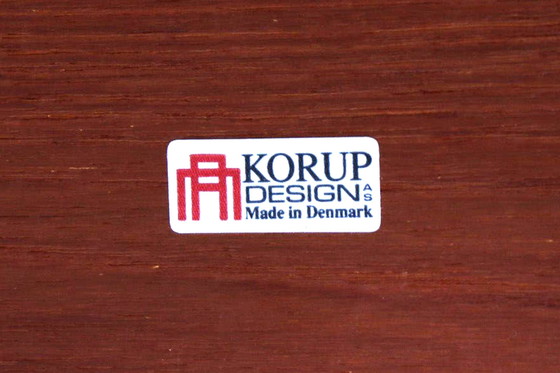 Image 1 of Ensemble danois de 4 chaises Kai Kristansen et une table Korup,1960 Danemark.