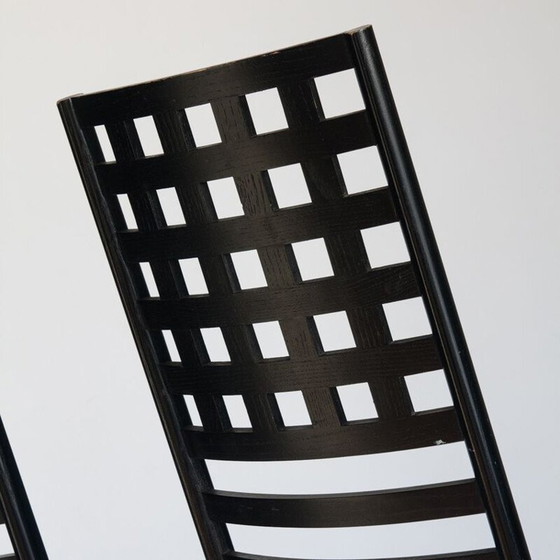 Set of 6 vintage 292 Hill House chairs by Charles Rennie Set of 6 vintage 292 Hill House chairs by Charles Rennie