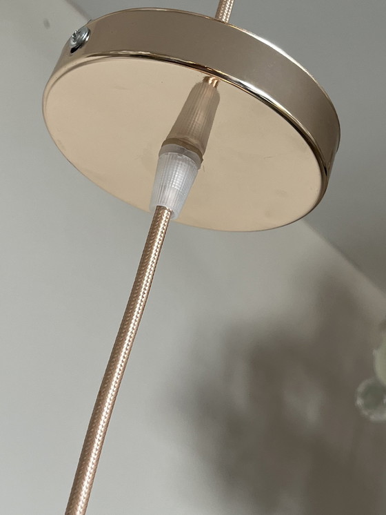 Image 1 of 2 Mini Lampadari Lampade a Sospensione Vintage in Vetro Soffiato!