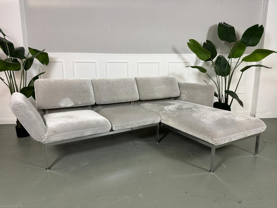 Image 1 of Brühl Roro Sofa Small fabric gray set