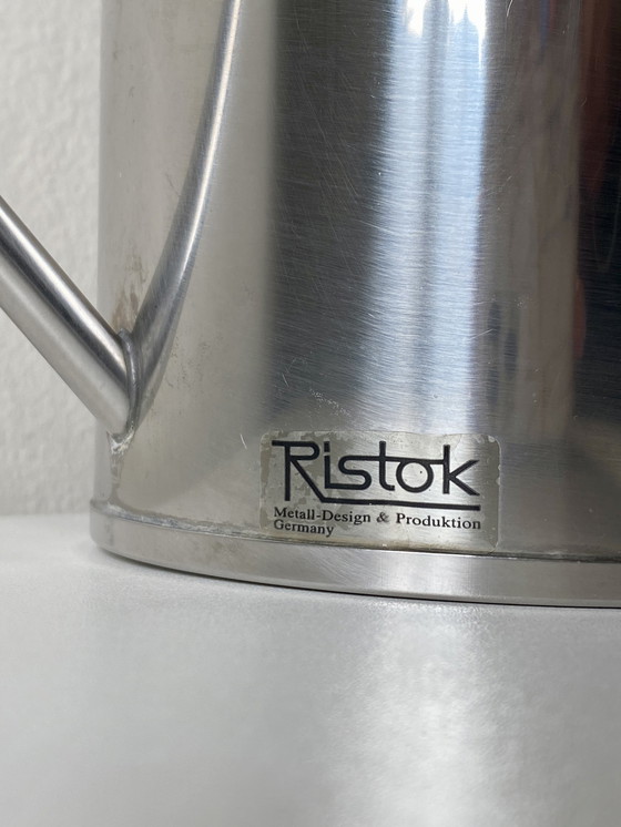 Image 1 of Stainless Steel Design Watering Can Ristok Germany In Stelton Style