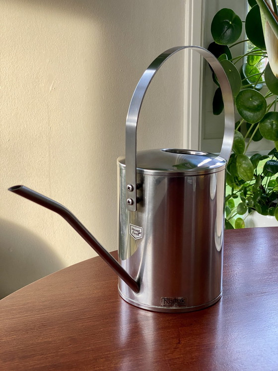 Image 1 of Stainless Steel Design Watering Can Ristok Germany In Stelton Style