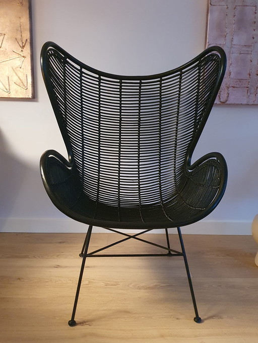 HK living Egg chair rattan