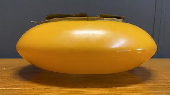 Image 1 of Ekilux Yellow And White Ceiling Lamp 1970S