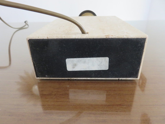 Image 1 of Travertine Lamp Italy 70's