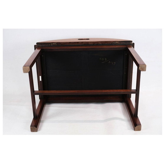 Image 1 of Tavolino da maggiordomo vintage in mogano, anni '50