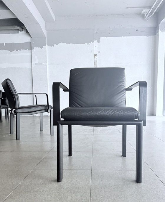 Image 1 of 6X Quadro W Chairs Design By Bruno Rey & Charles Polin, 1989