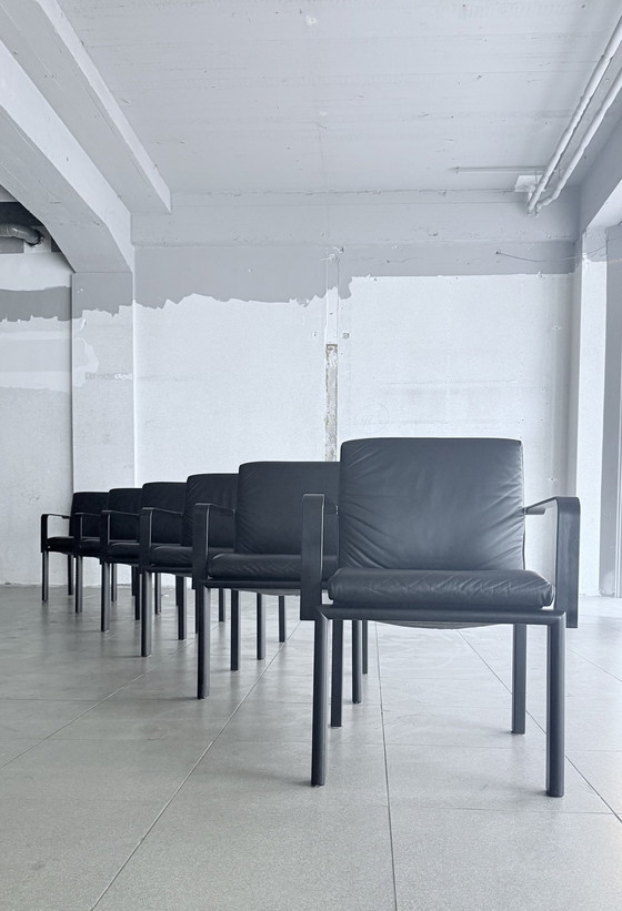 Image 1 of 6X Quadro W Chairs Design By Bruno Rey & Charles Polin, 1989