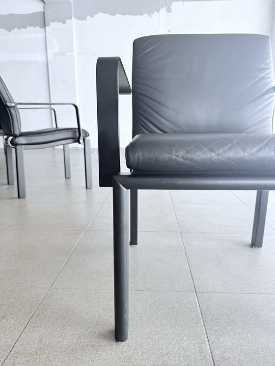 Image 1 of 6X Quadro W Chairs Design By Bruno Rey & Charles Polin, 1989