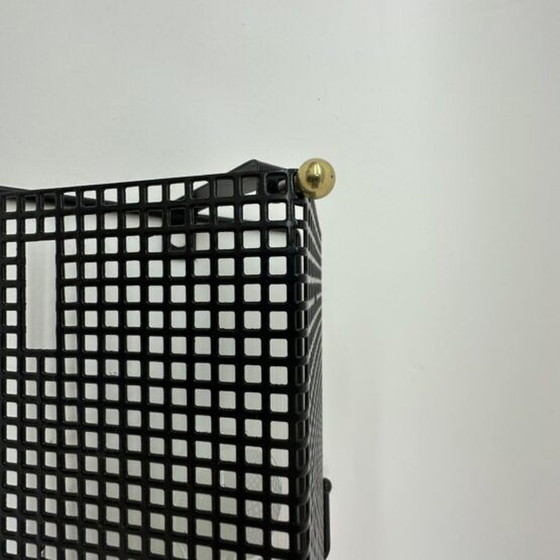 Image 1 of Mid-century Design Perforated Metal Wall Lamp by Tjerk Reijenga for Pilastro, Dutch Design, 1950s