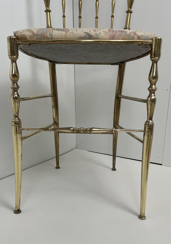 Image 1 of Brass Chiavari chair Giuseppe Gaetano Descalzi