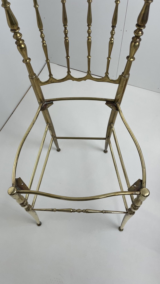 Image 1 of Brass Chiavari chair Giuseppe Gaetano Descalzi