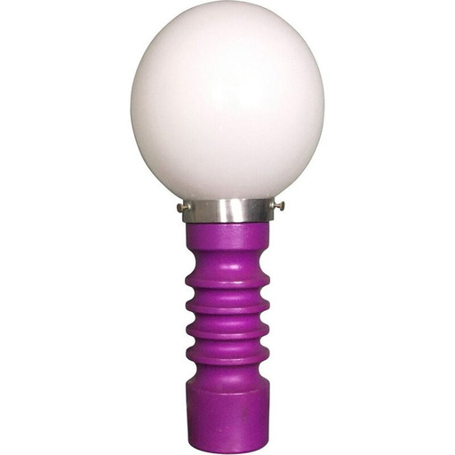 Lampada da tavolo tedesca vintage, anni '70