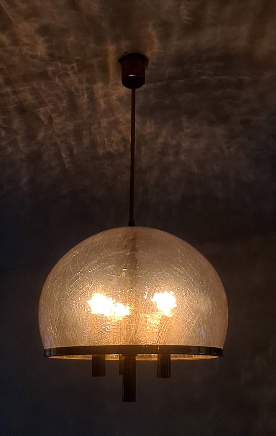 Image 1 of Lampada a sospensione vintage - anni '60 - Ø43cm - Germania