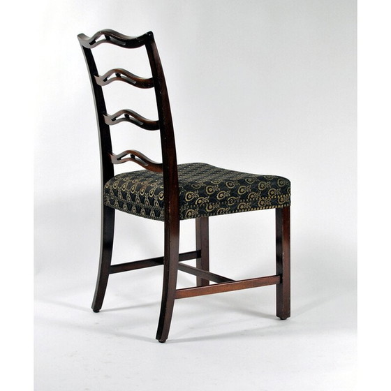 Image 1 of Set of 6 vintage mahogany dining chairs by Georg Kofoed, Denmark 1930