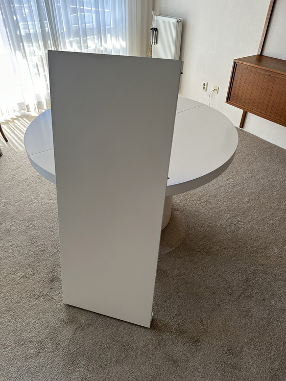 Image 1 of Rohé White dining table by Jan des Bouvrie