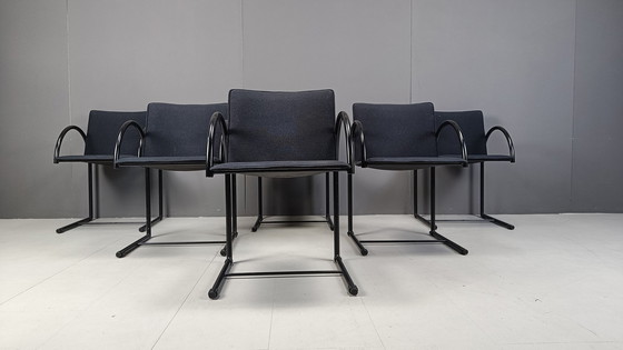 Image 1 of Chaises cirkel vintage par Metaform, 1980, ensemble de 6