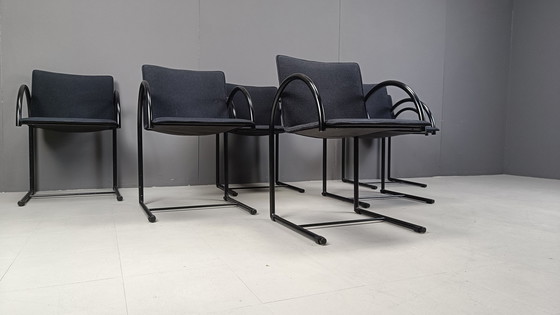 Image 1 of Chaises cirkel vintage par Metaform, 1980, ensemble de 6