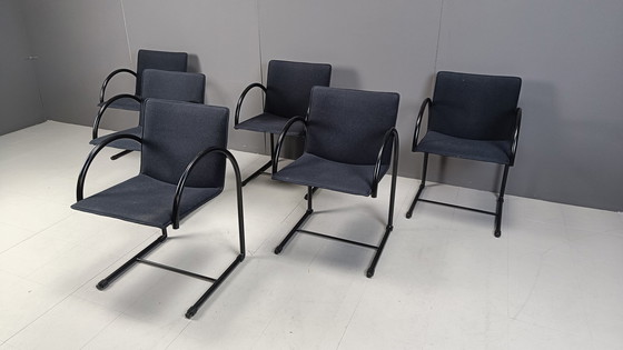 Image 1 of Chaises cirkel vintage par Metaform, 1980, ensemble de 6