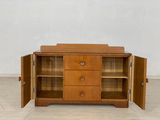 Image 1 of Mid - Century chest of drawers sideboard cabinet vintage