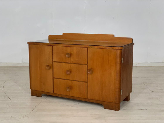 Image 1 of Mid Century commode armoire vintage
