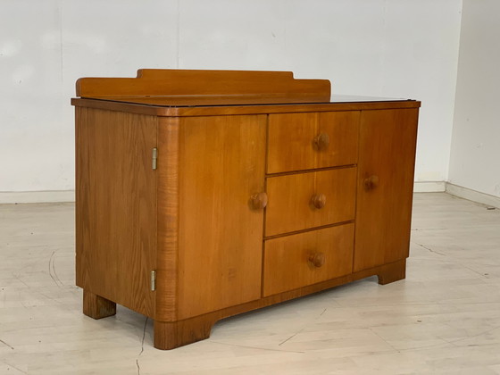 Image 1 of Mid - Century chest of drawers sideboard cabinet vintage