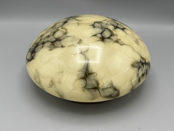 Image 1 of Art Deco Style Marbled Ceiling Light