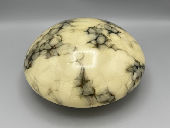 Image 1 of Art Deco Style Marbled Ceiling Light