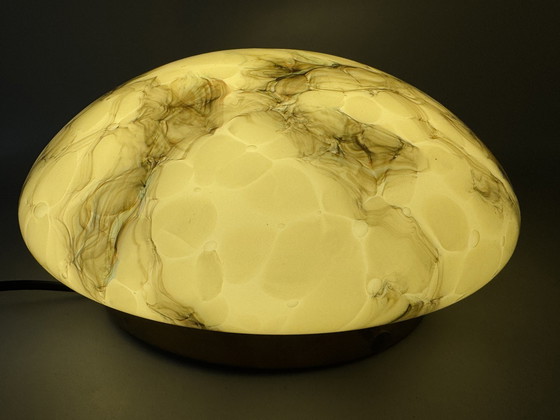 Image 1 of Art Deco Style Marbled Ceiling Light