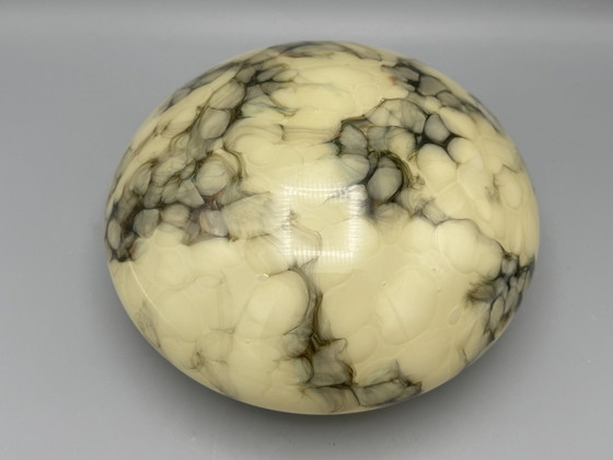 Image 1 of Art Deco Style Marbled Ceiling Light