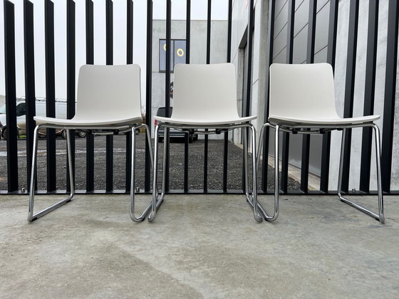 Image 1 of 7 X Vitra Hall Sledge Chairs