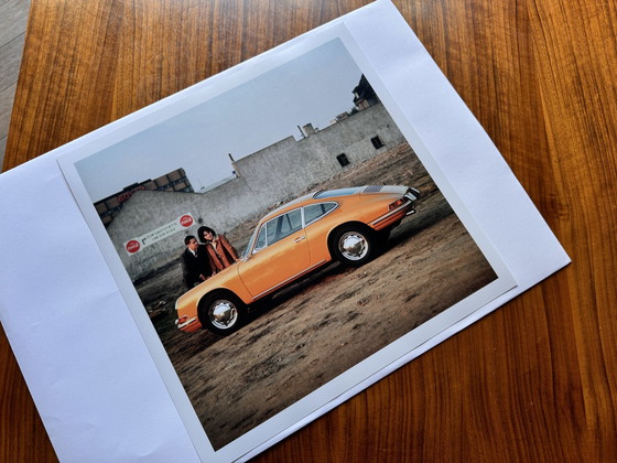 Image 1 of 1 X Porsche 912 | Original C Print | Model Presentation Frankfurt 1967