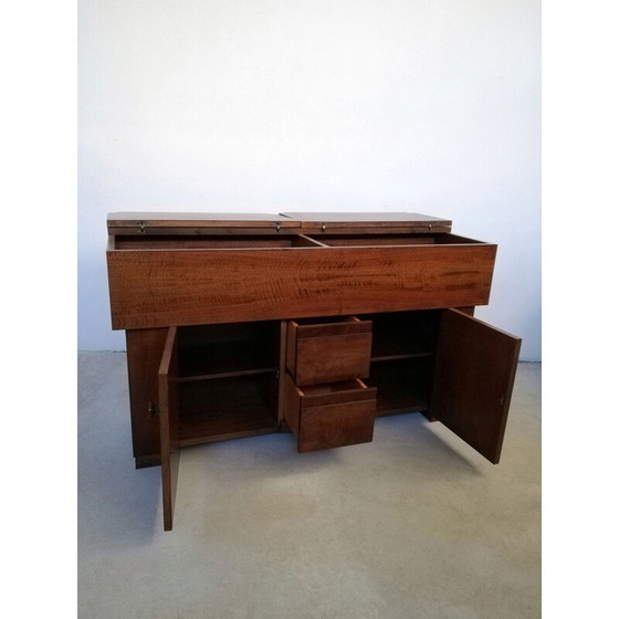 Image 1 of Vintage wooden sideboard by Giovanni Michelucci for Poltronova, Italy 1900