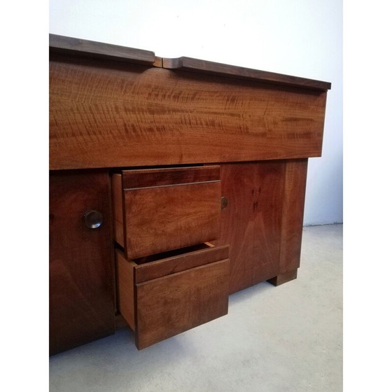 Image 1 of Vintage wooden sideboard by Giovanni Michelucci for Poltronova, Italy 1900