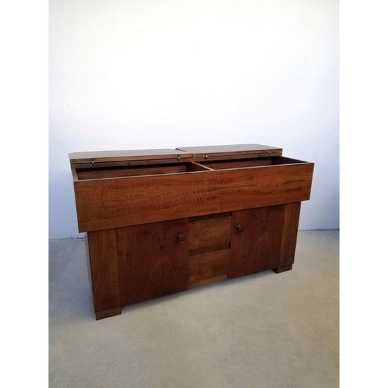 Image 1 of Vintage wooden sideboard by Giovanni Michelucci for Poltronova, Italy 1900