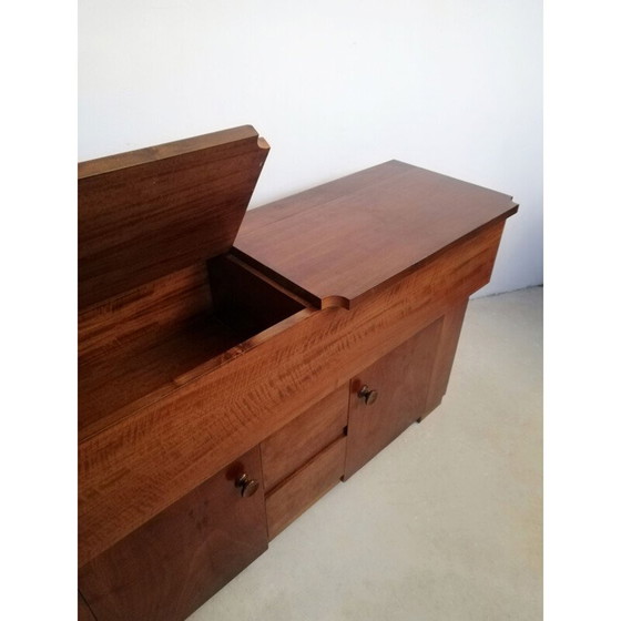 Image 1 of Vintage wooden sideboard by Giovanni Michelucci for Poltronova, Italy 1900